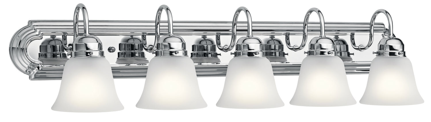 Kichler 5339CHS Five Light Bath, Chrome