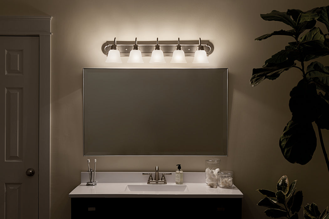 Kichler 5339NIS Five Light Bath, Brushed Nickel