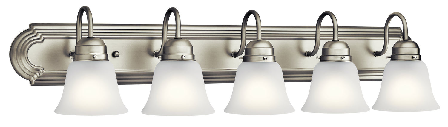 Kichler 5339NIS Five Light Bath, Brushed Nickel