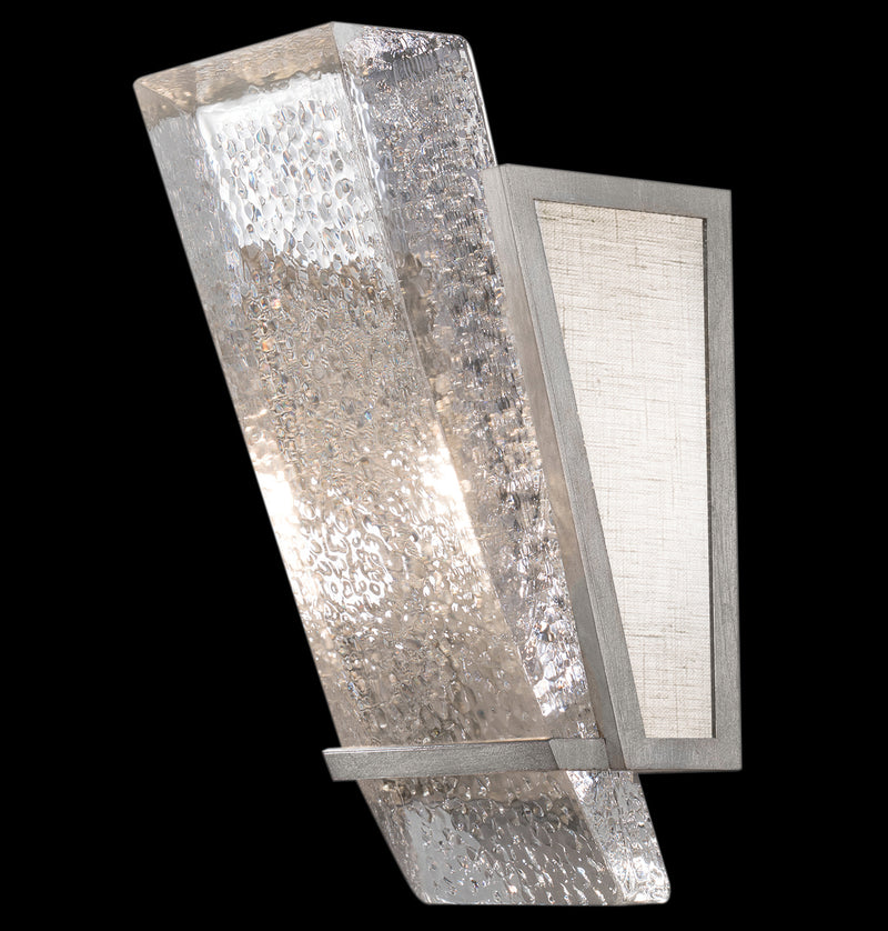 Fine Art 890750-11ST One Light Wall Sconce, Silver