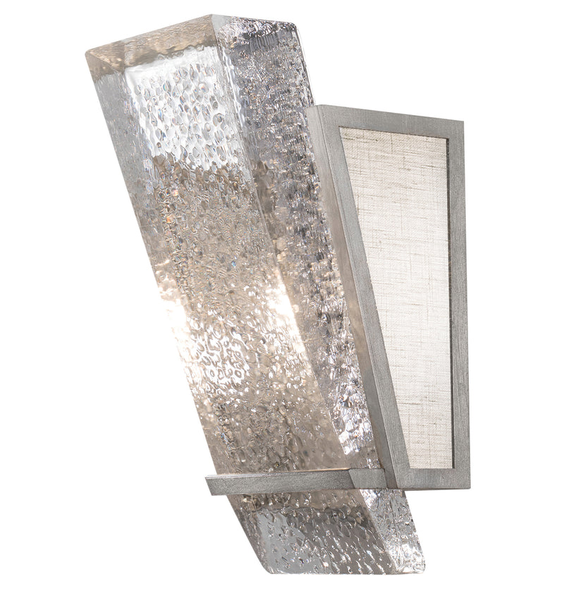 Fine Art 890750-11ST One Light Wall Sconce, Silver