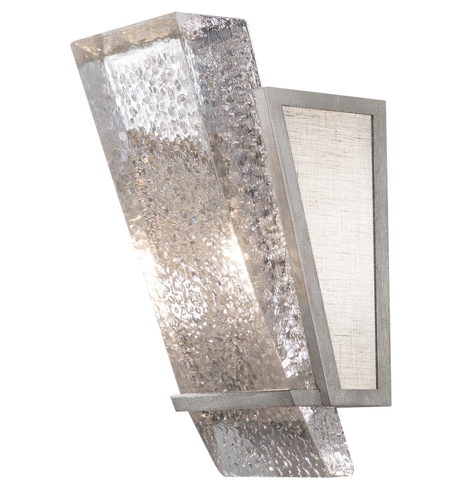 Fine Art 890750-11ST One Light Wall Sconce, Silver