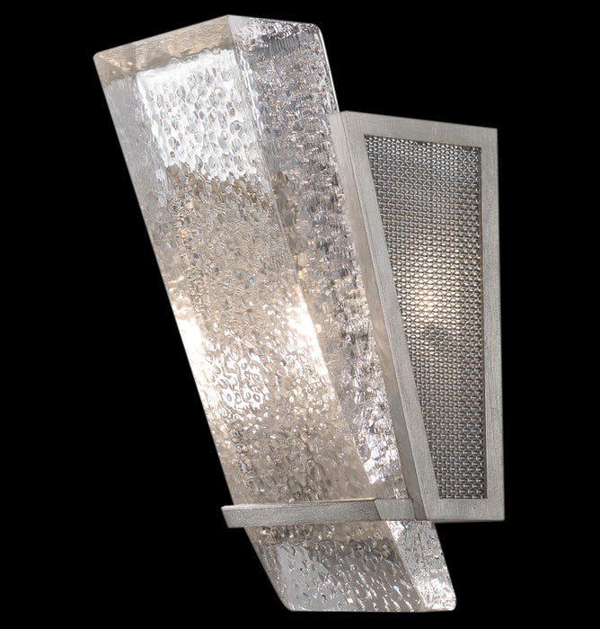 Fine Art 890750-12ST One Light Wall Sconce, Silver