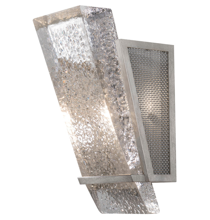 Fine Art 890750-12ST One Light Wall Sconce, Silver
