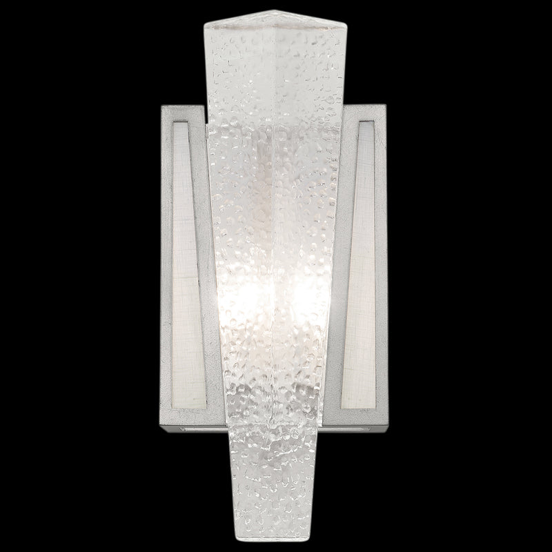 Fine Art 891150-11ST One Light Wall Sconce, Silver