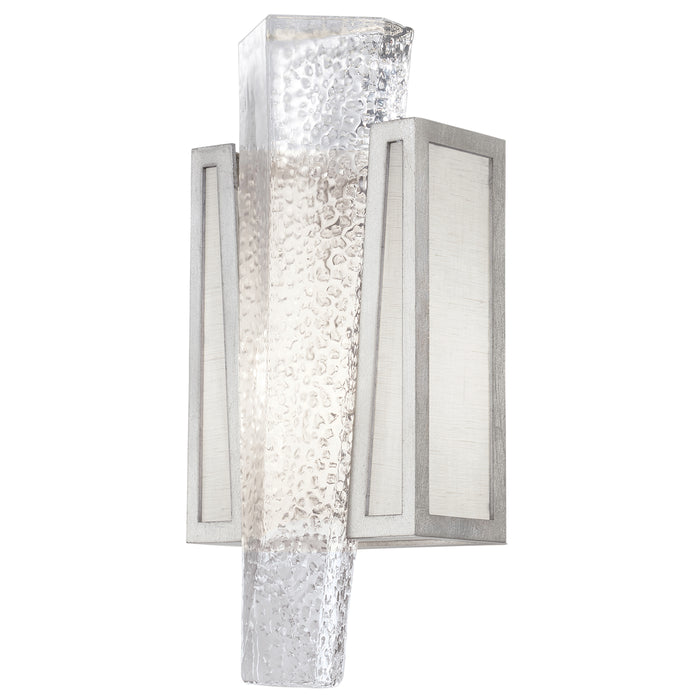 Fine Art 891150-11ST One Light Wall Sconce, Silver