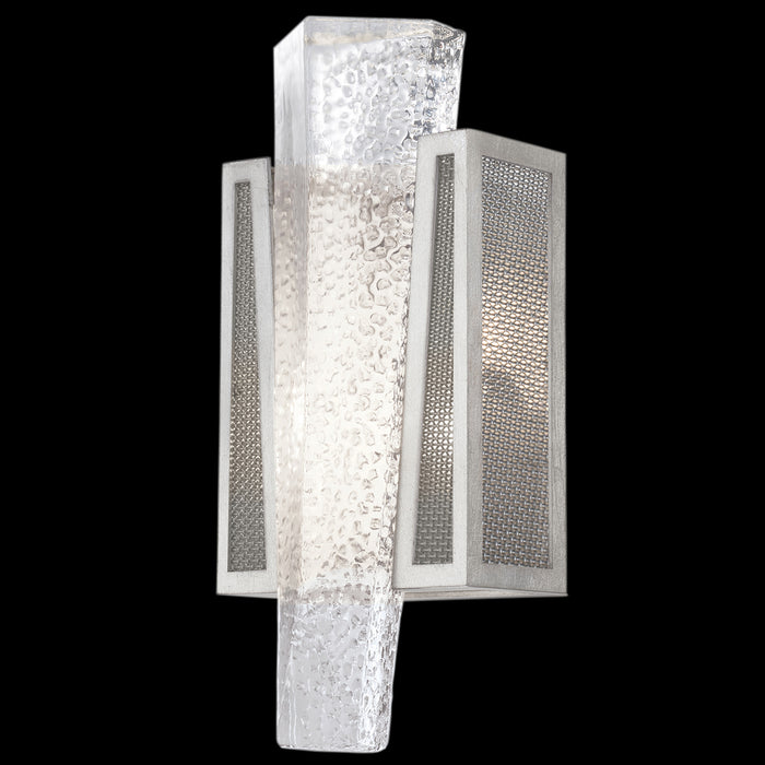 Fine Art 891150-12ST One Light Wall Sconce, Silver