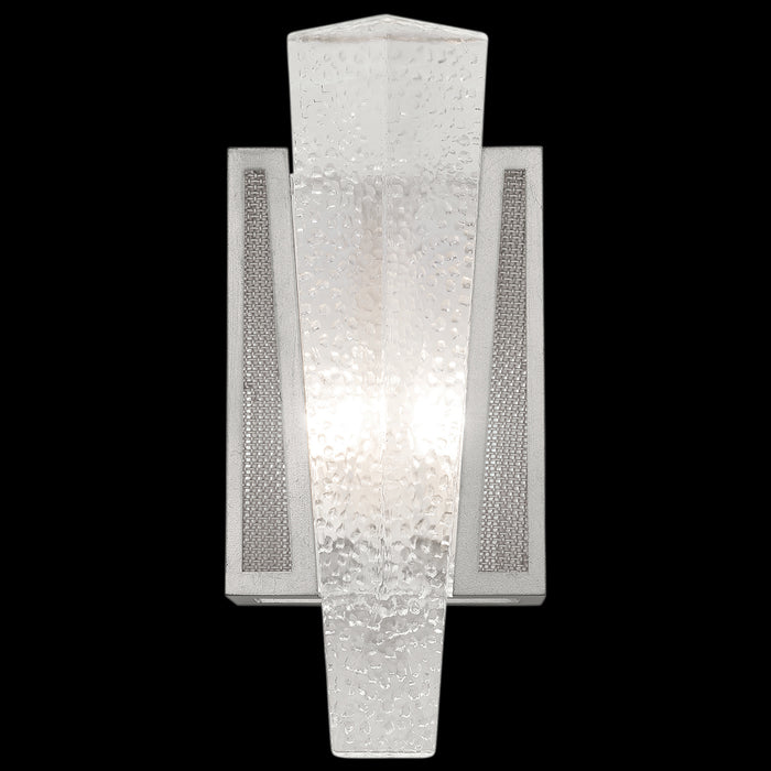 Fine Art 891150-12ST One Light Wall Sconce, Silver