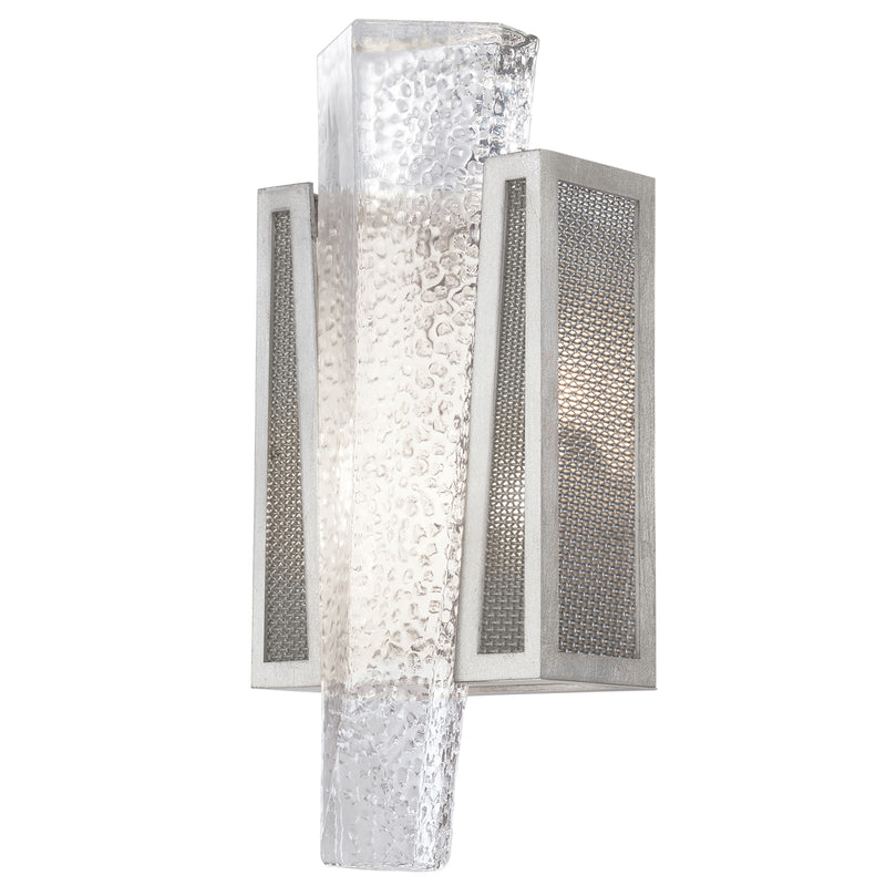Fine Art 891150-12ST One Light Wall Sconce, Silver