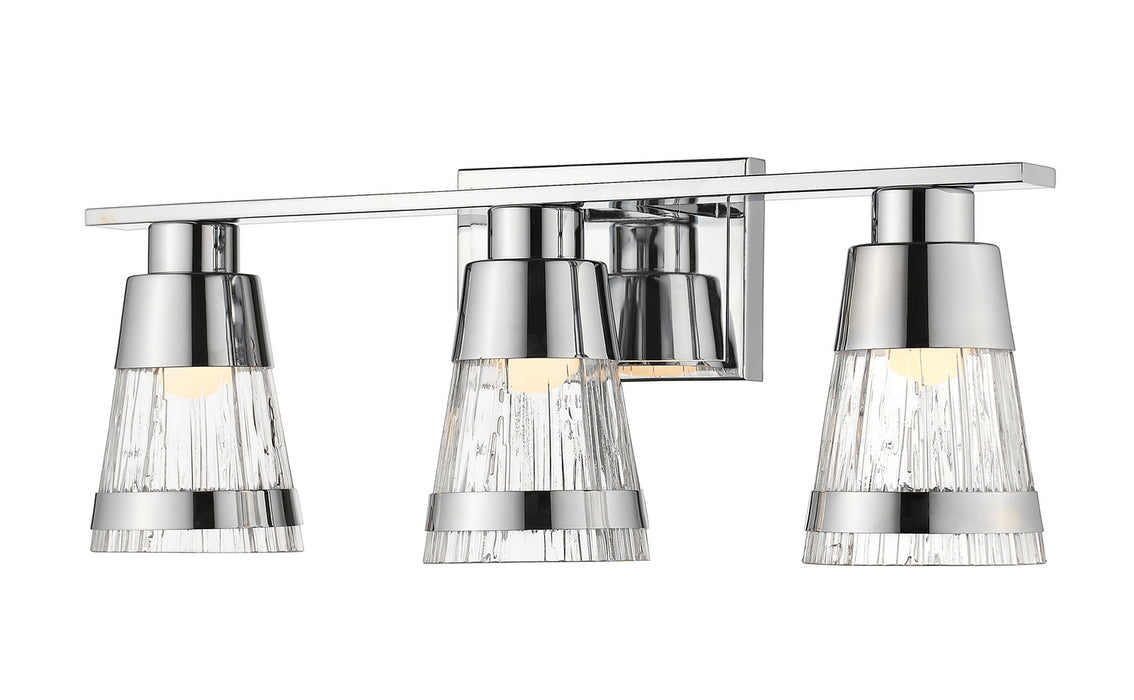 Z-Lite 1923-3V-CH-LED LED Vanity, Chrome