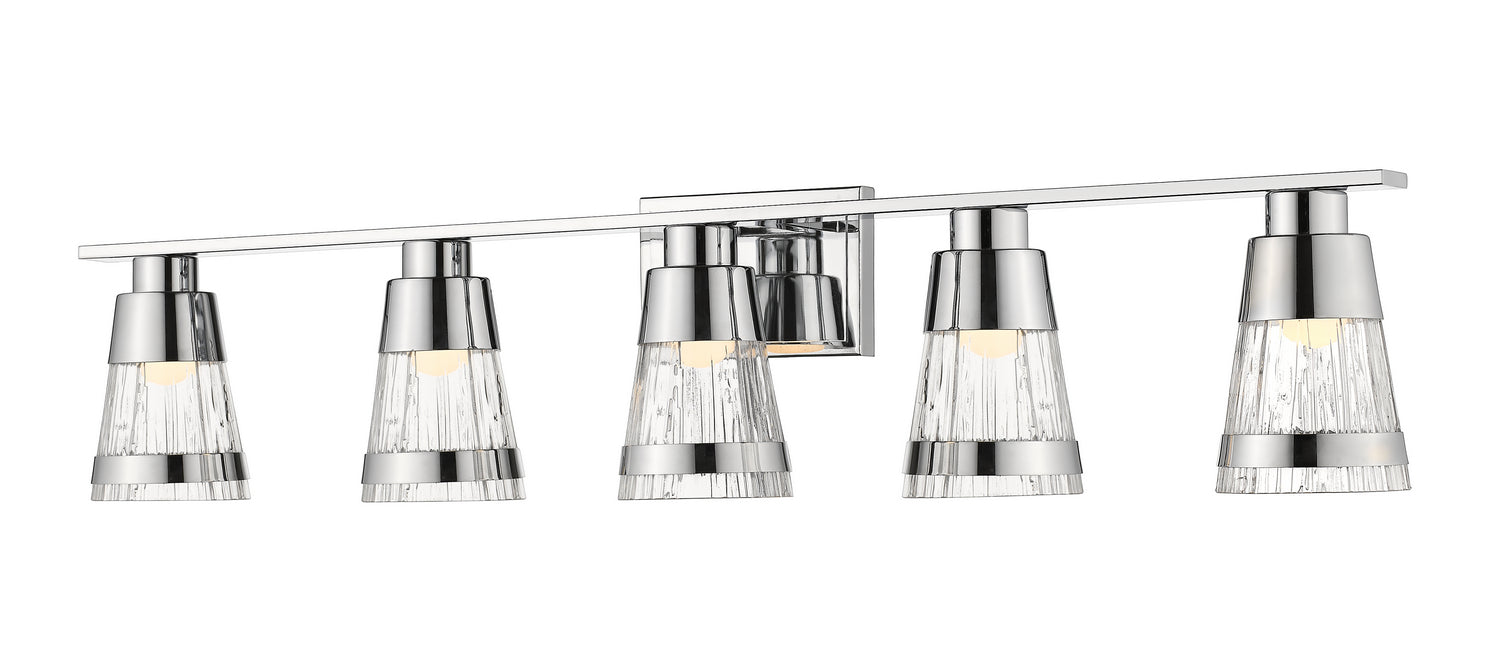 Z-Lite 1923-5V-CH-LED LED Vanity, Chrome