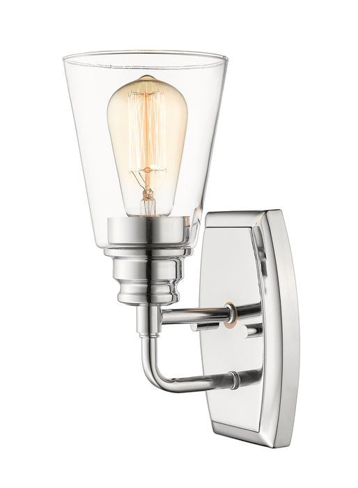 Z-Lite 428-1S-CH One Light Wall Sconce, Chrome