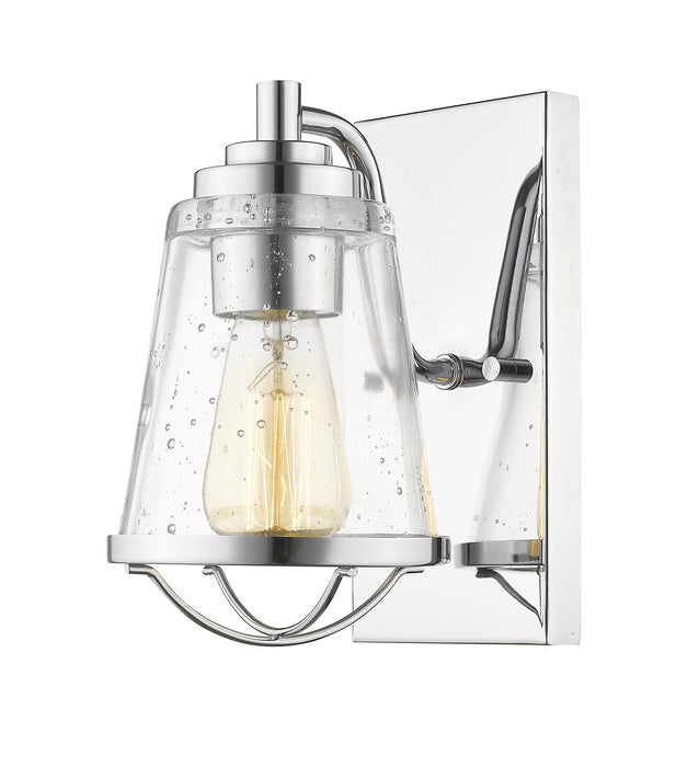 Z-Lite 444-1S-CH One Light Wall Sconce, Chrome