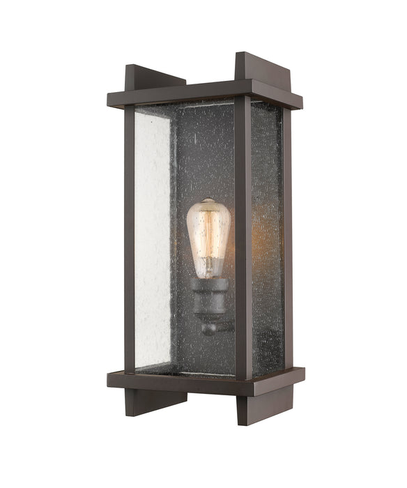 Z-Lite 565M-DBZ One Light Outdoor Wall Mount, Deep Bronze