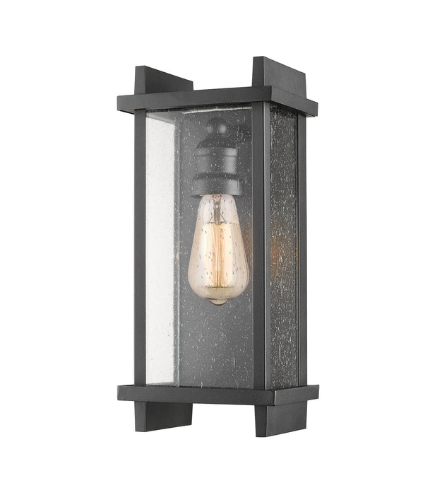 Z-Lite 565S-BK One Light Outdoor Wall Light, Black