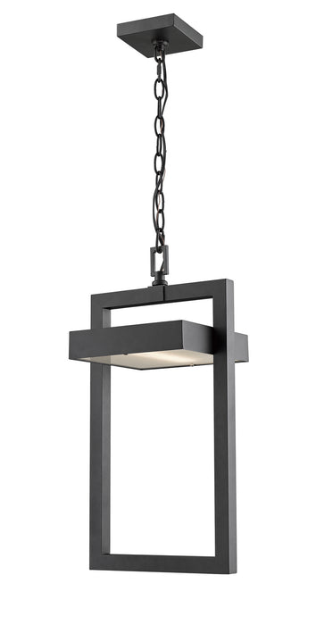 Z-Lite 566CHB-BK-LED LED Outdoor Chain Mount Ceiling Fixture, Black