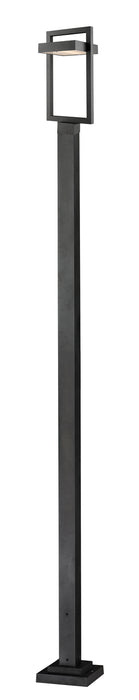 Z-Lite 566PHBS-536P-BK-LED LED Outdoor Post Moun Fixture, Black