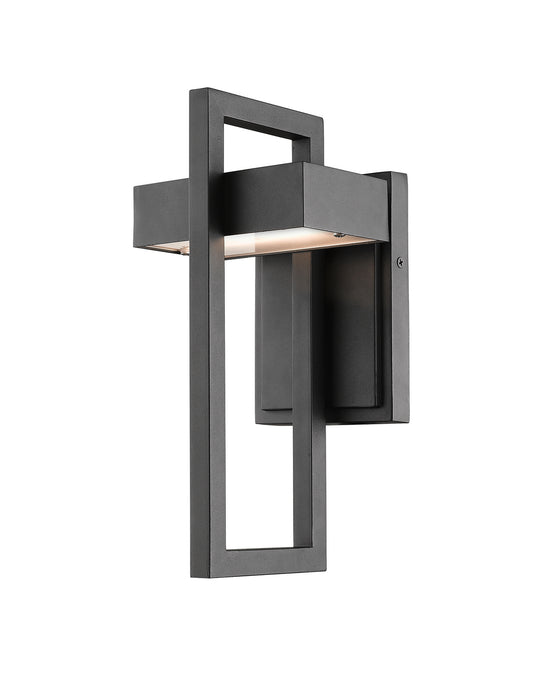 Z-Lite 566S-BK-LED LED Outdoor Wall Mount, Black