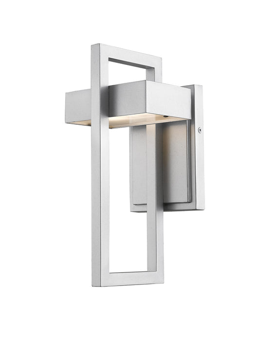 Z-Lite 566S-SL-LED LED Outdoor Wall Mount, Silver