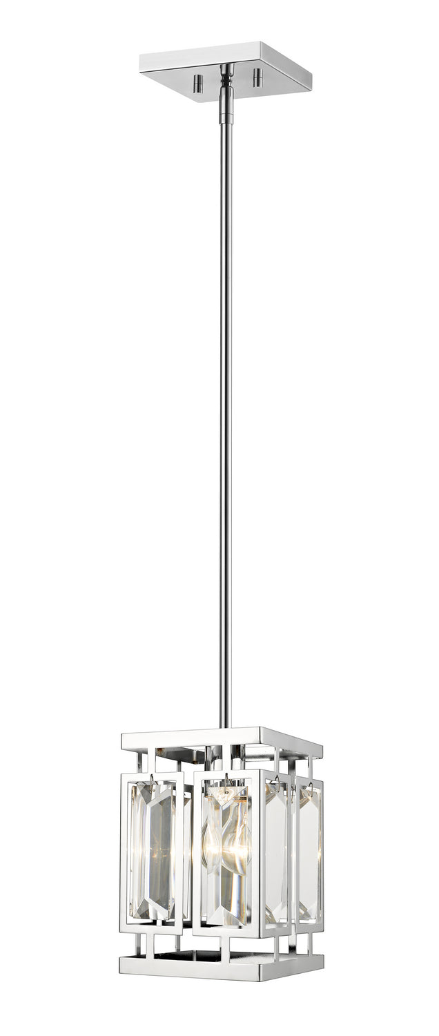 Z-Lite 6006MP-CH One Light Pendant, Chrome
