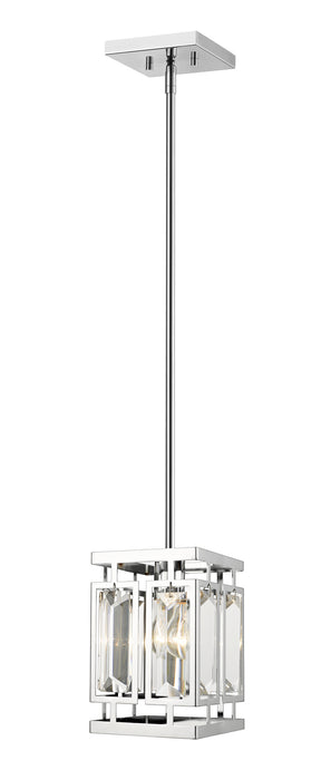 Z-Lite 6006MP-CH One Light Pendant, Chrome