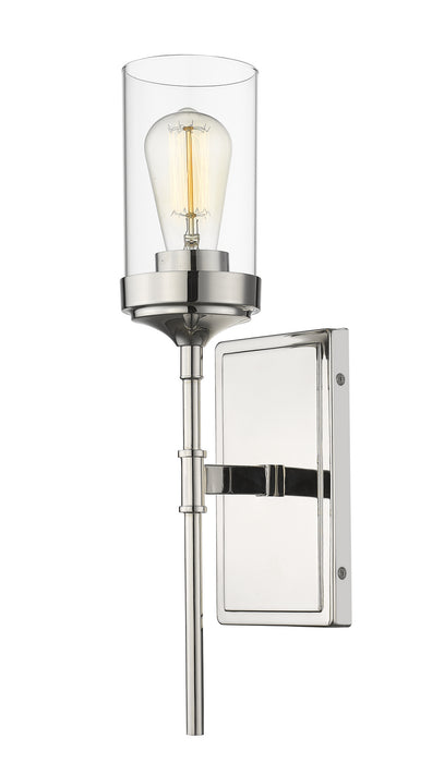 Z-Lite 617-1S-PN One Light Wall Sconce, Polished Nickel