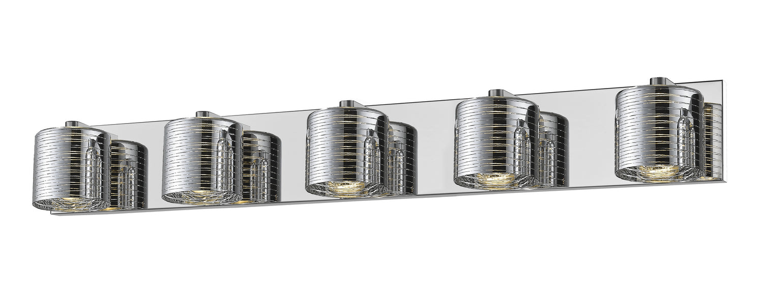 Z-Lite 911-5V-LED LED Vanity, Chrome