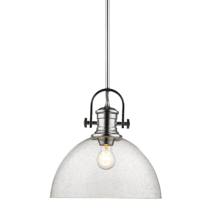 Golden 3118-L CH-SD One Light Pendant, Chrome