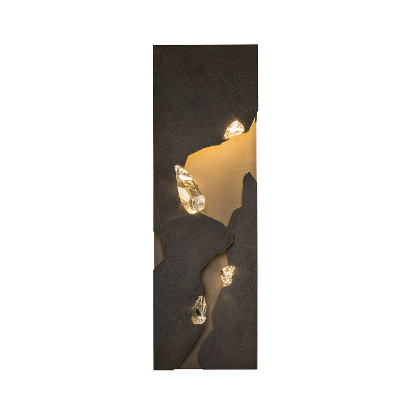 Hubbardton Forge 202015-LED-07-CR LED Wall Sconce, Dark Smoke