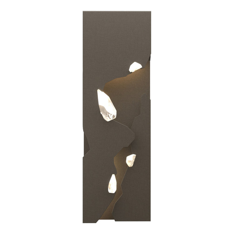 Hubbardton Forge 202015-LED-07-CR LED Wall Sconce, Dark Smoke