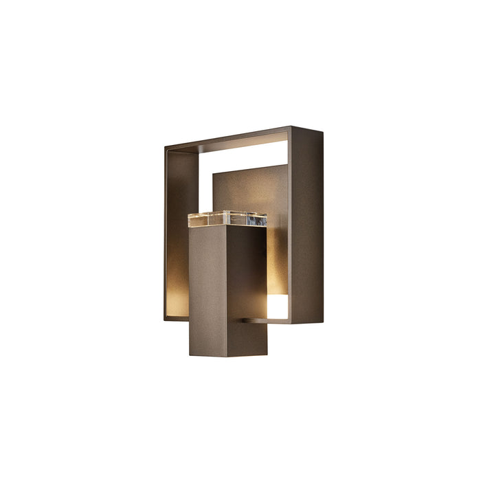 Hubbardton Forge 302603-SKT-75-75-ZM0546 One Light Outdoor Wall Sconce, Coastal Bronze