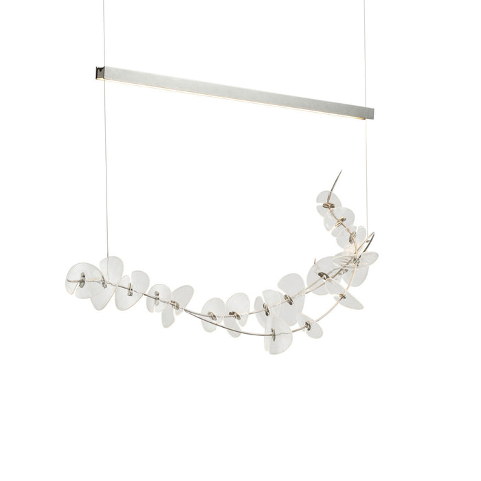 Hubbardton Forge 139812-LED-STND-82-YQ0600 LED Pendant, Vintage Platinum