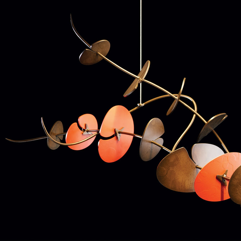 Hubbardton Forge 139812-LED-STND-07-90 LED Pendant, Dark Smoke