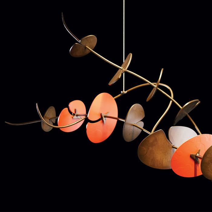 Hubbardton Forge 139812-LED-STND-07-90 LED Pendant, Dark Smoke