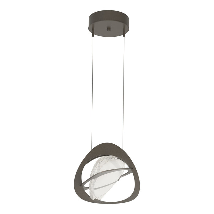 Hubbardton Forge 137730-LED-STND-07-ZM0568 LED Pendant, Dark Smoke