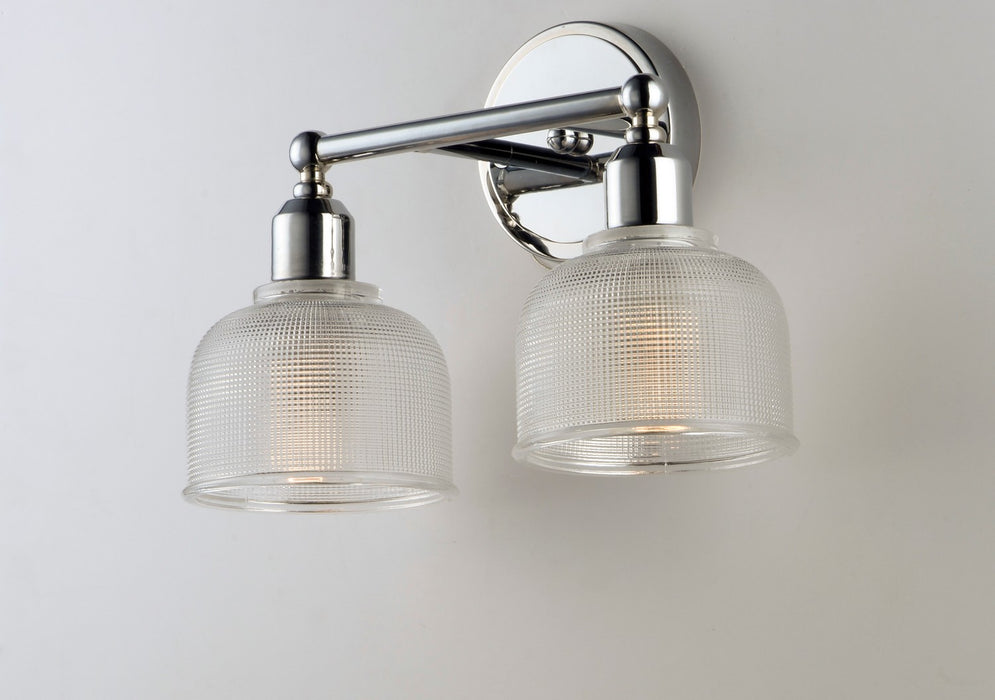 Maxim 11322CLPC Two Light Bath Vanity, Polished Chrome
