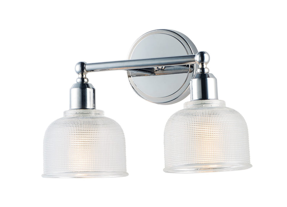 Maxim 11322CLPC Two Light Bath Vanity, Polished Chrome