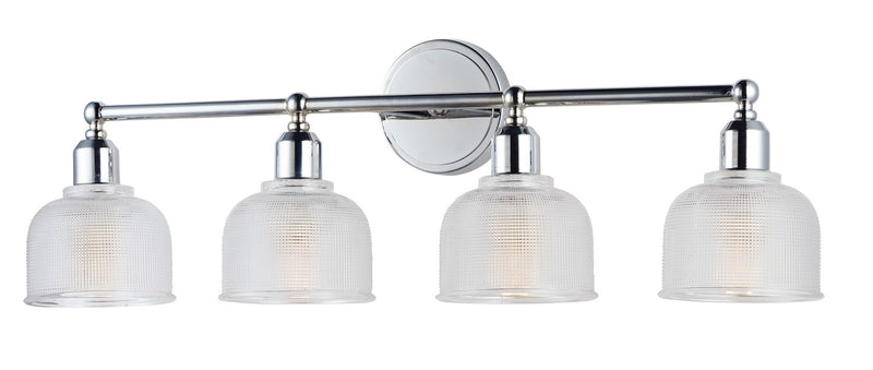 Maxim 11324CLPC Four Light Bath Vanity, Polished Chrome