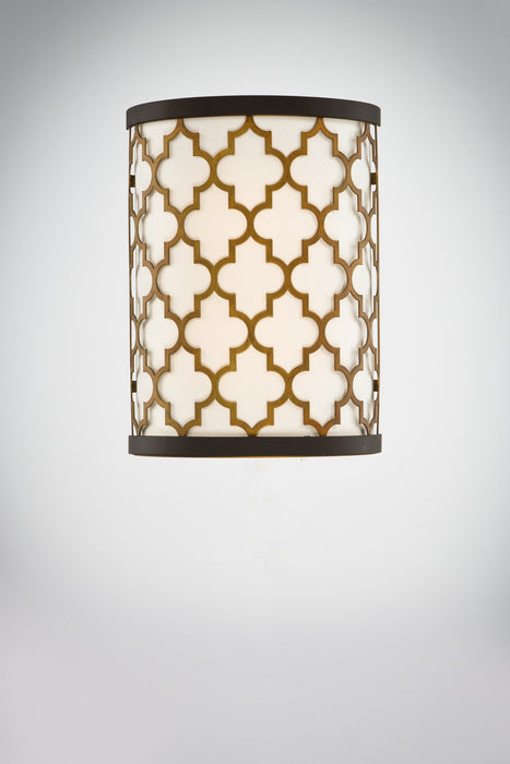Maxim 20294WLOIAB LED Wall Sconce, Oil Rubbed Bronze / Antique Brass