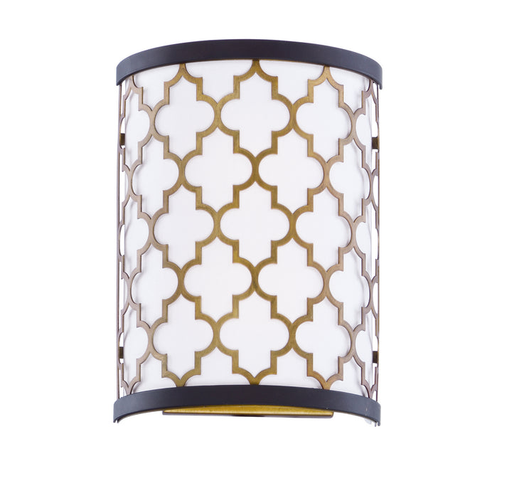 Maxim 20294WLOIAB LED Wall Sconce, Oil Rubbed Bronze / Antique Brass