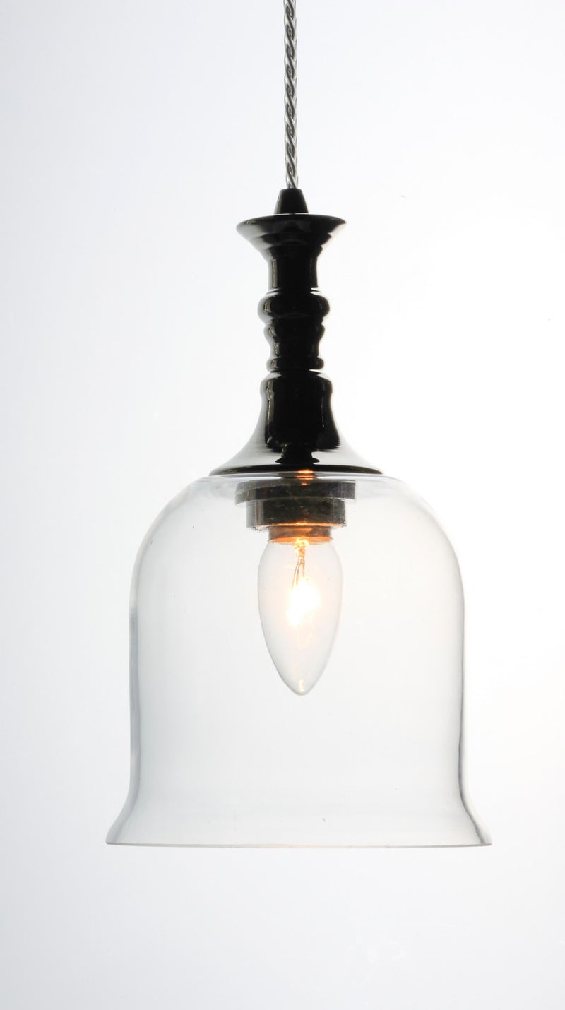Maxim 20471CLPN One Light Pendant, Polished Nickel