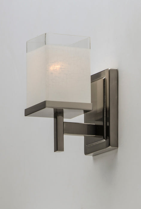 Maxim 2151LNSN One Light Bath Vanity, Satin Nickel