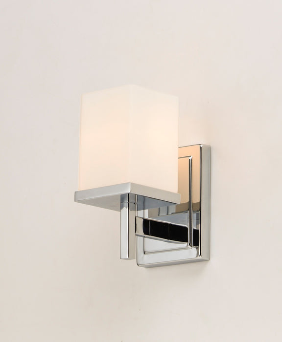 Maxim 2151SWPC One Light Bath Vanity, Polished Chrome