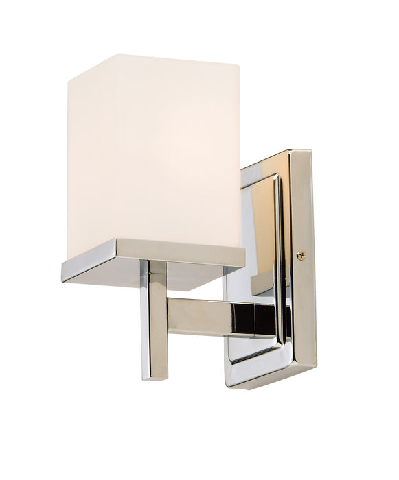 Maxim 2151SWPC One Light Bath Vanity, Polished Chrome