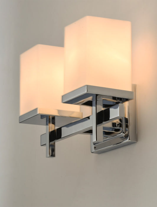 Maxim 2152SWPC Two Light Bath Vanity, Polished Chrome
