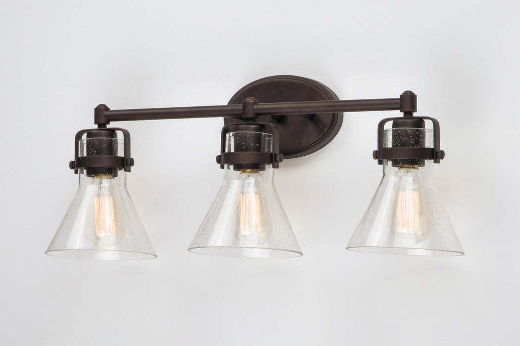 Maxim 26113CDOI Three Light Bath Vanity, Oil Rubbed Bronze