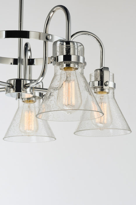 Maxim 26116CDOI Three Light Chandelier, Oil Rubbed Bronze