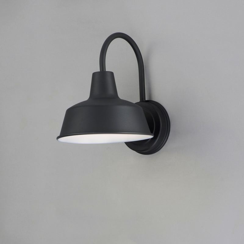 Maxim 35015BK One Light Outdoor Wall Lantern, Black