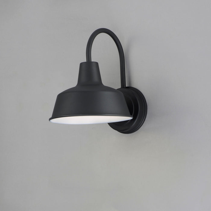 Maxim 35015BK One Light Outdoor Wall Lantern, Black