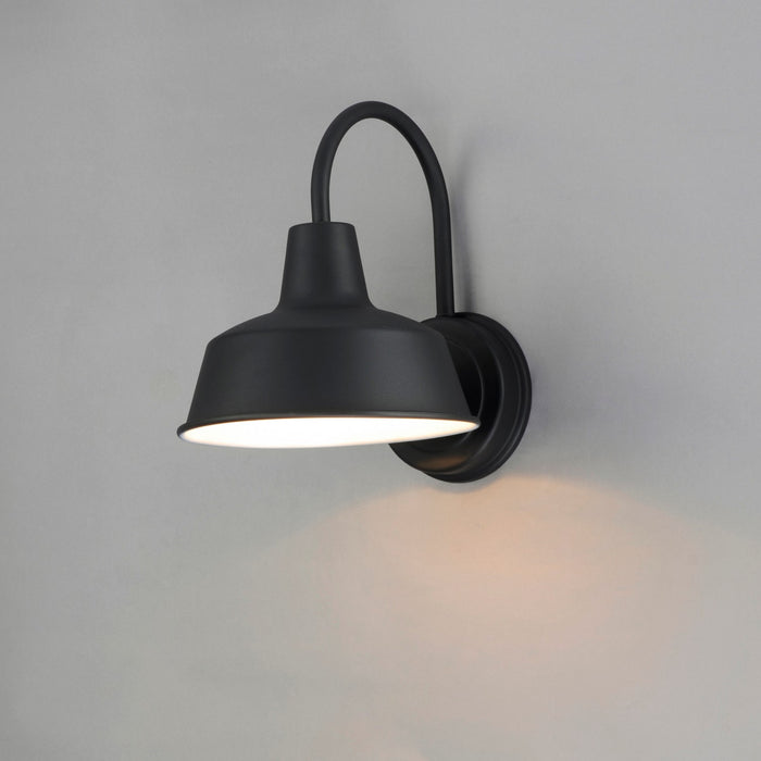 Maxim 35015BK One Light Outdoor Wall Lantern, Black